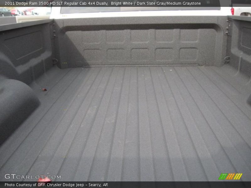 Bright White / Dark Slate Gray/Medium Graystone 2011 Dodge Ram 3500 HD SLT Regular Cab 4x4 Dually