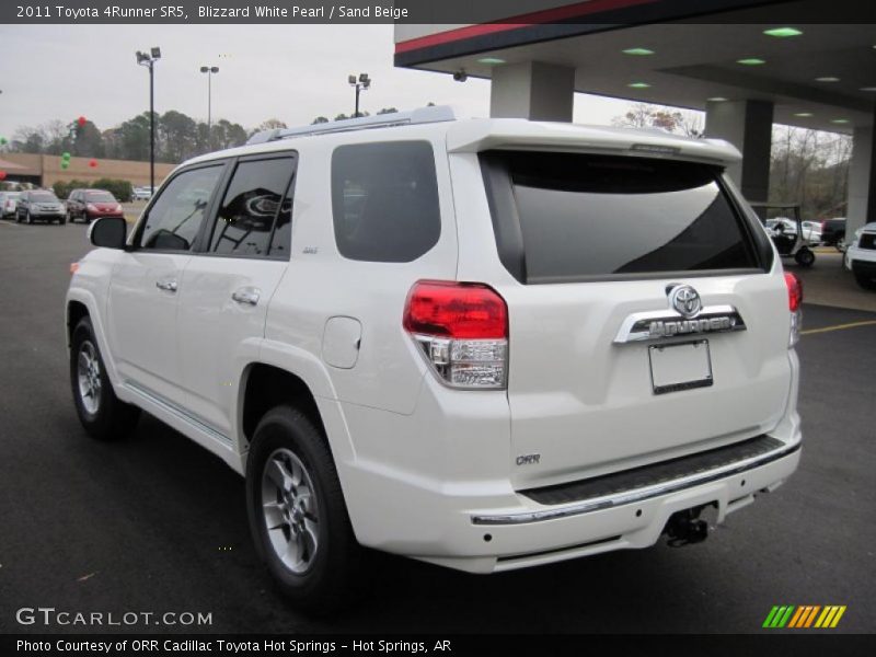 Blizzard White Pearl / Sand Beige 2011 Toyota 4Runner SR5