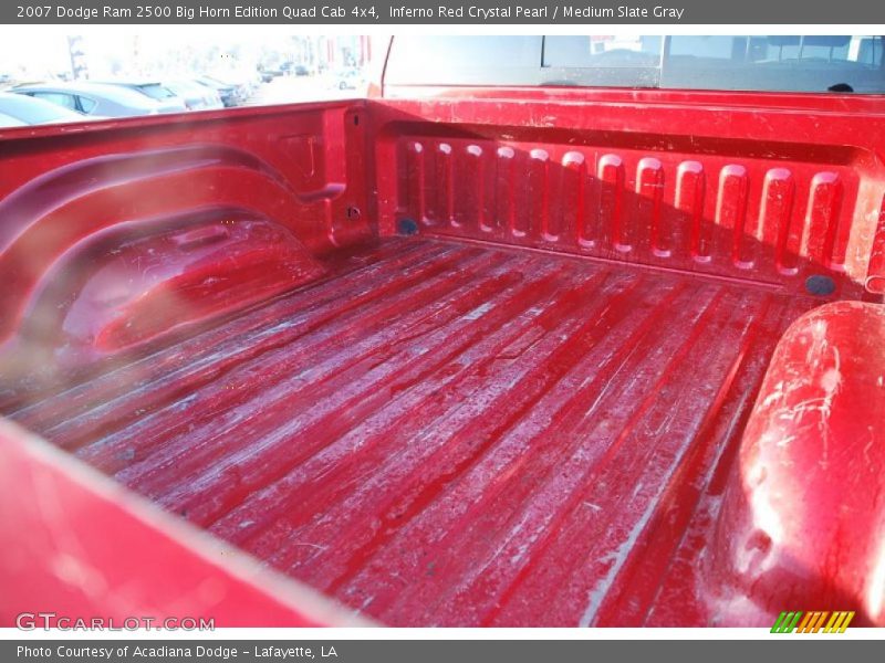 Inferno Red Crystal Pearl / Medium Slate Gray 2007 Dodge Ram 2500 Big Horn Edition Quad Cab 4x4