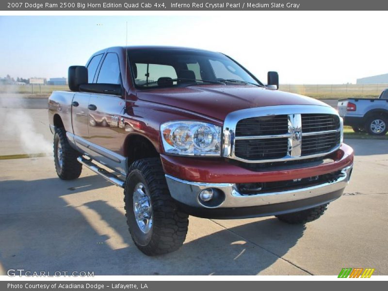 Front 3/4 View of 2007 Ram 2500 Big Horn Edition Quad Cab 4x4