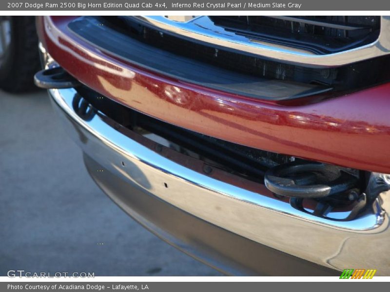 Inferno Red Crystal Pearl / Medium Slate Gray 2007 Dodge Ram 2500 Big Horn Edition Quad Cab 4x4