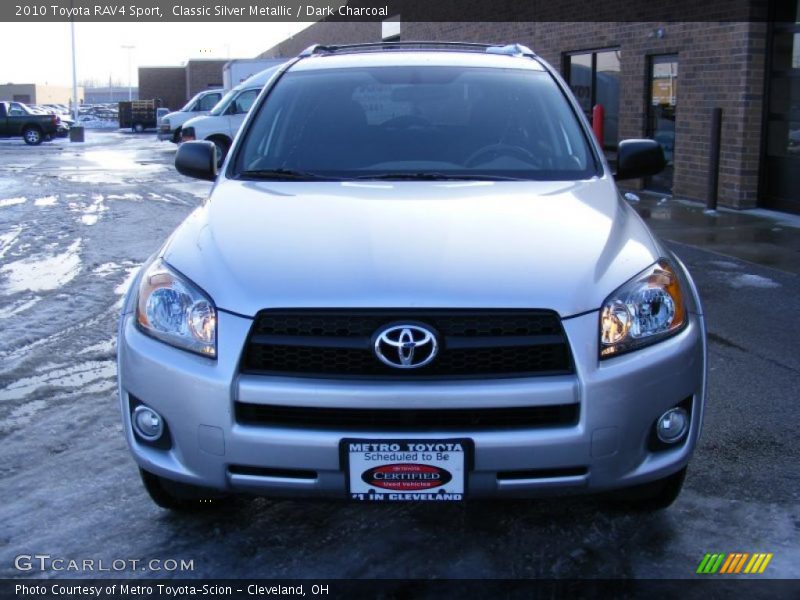 Classic Silver Metallic / Dark Charcoal 2010 Toyota RAV4 Sport