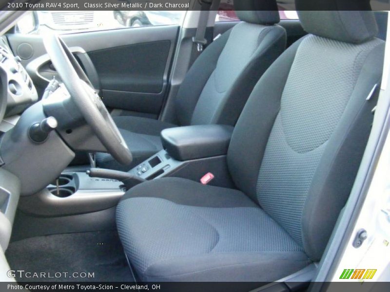 Classic Silver Metallic / Dark Charcoal 2010 Toyota RAV4 Sport