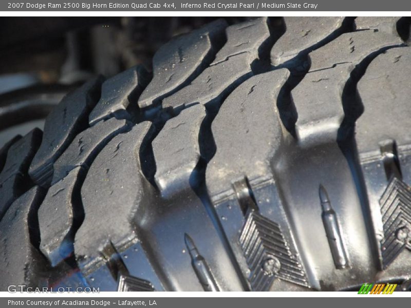 Inferno Red Crystal Pearl / Medium Slate Gray 2007 Dodge Ram 2500 Big Horn Edition Quad Cab 4x4