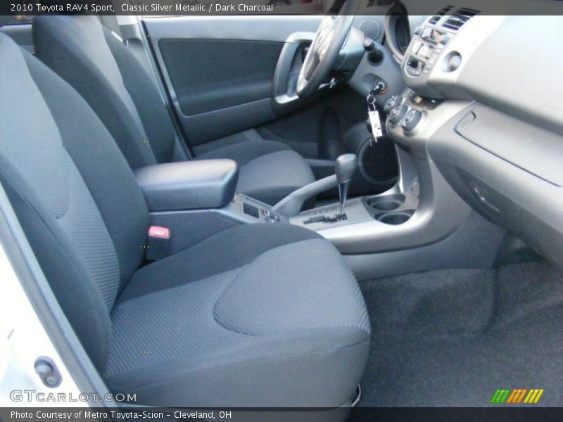 Classic Silver Metallic / Dark Charcoal 2010 Toyota RAV4 Sport