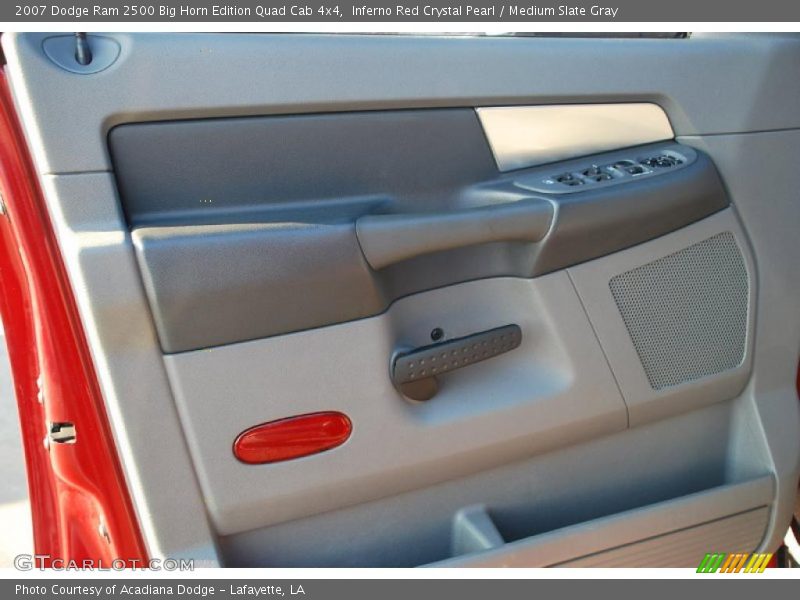 Inferno Red Crystal Pearl / Medium Slate Gray 2007 Dodge Ram 2500 Big Horn Edition Quad Cab 4x4
