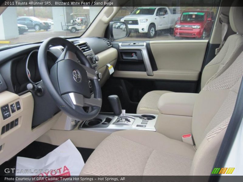  2011 4Runner SR5 Sand Beige Interior