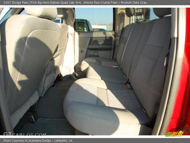 Inferno Red Crystal Pearl / Medium Slate Gray 2007 Dodge Ram 2500 Big Horn Edition Quad Cab 4x4