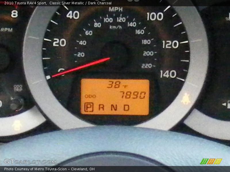 Classic Silver Metallic / Dark Charcoal 2010 Toyota RAV4 Sport