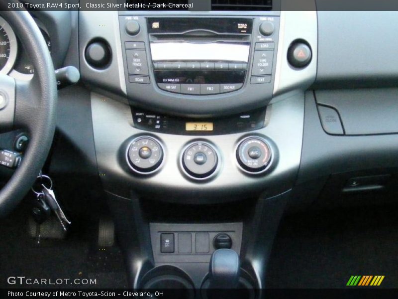 Classic Silver Metallic / Dark Charcoal 2010 Toyota RAV4 Sport
