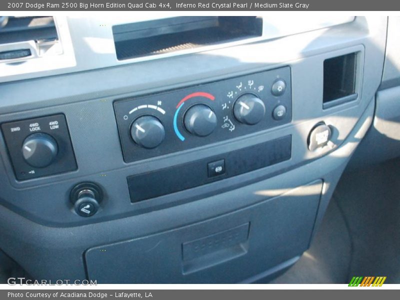 Inferno Red Crystal Pearl / Medium Slate Gray 2007 Dodge Ram 2500 Big Horn Edition Quad Cab 4x4