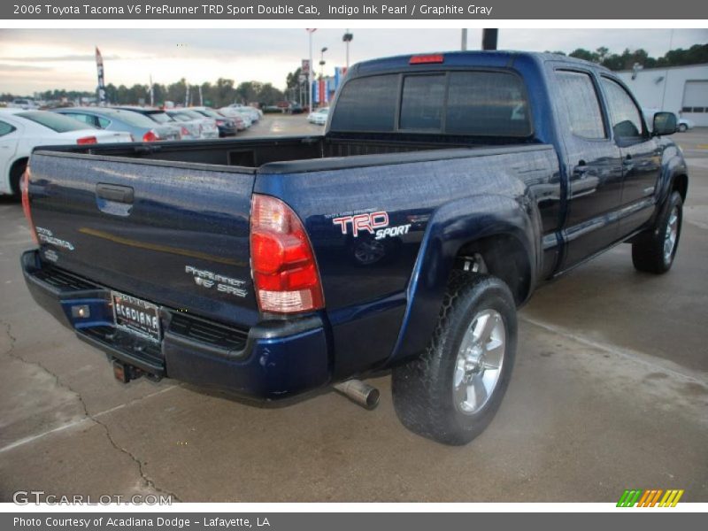 Indigo Ink Pearl / Graphite Gray 2006 Toyota Tacoma V6 PreRunner TRD Sport Double Cab