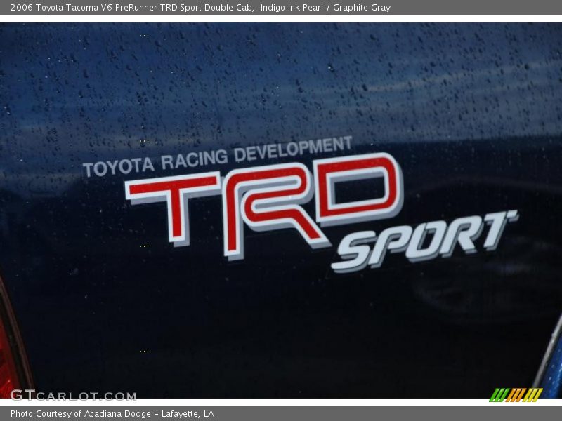  2006 Tacoma V6 PreRunner TRD Sport Double Cab Logo