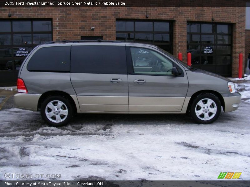 Spruce Green Metallic / Pebble Beige 2005 Ford Freestar Limited