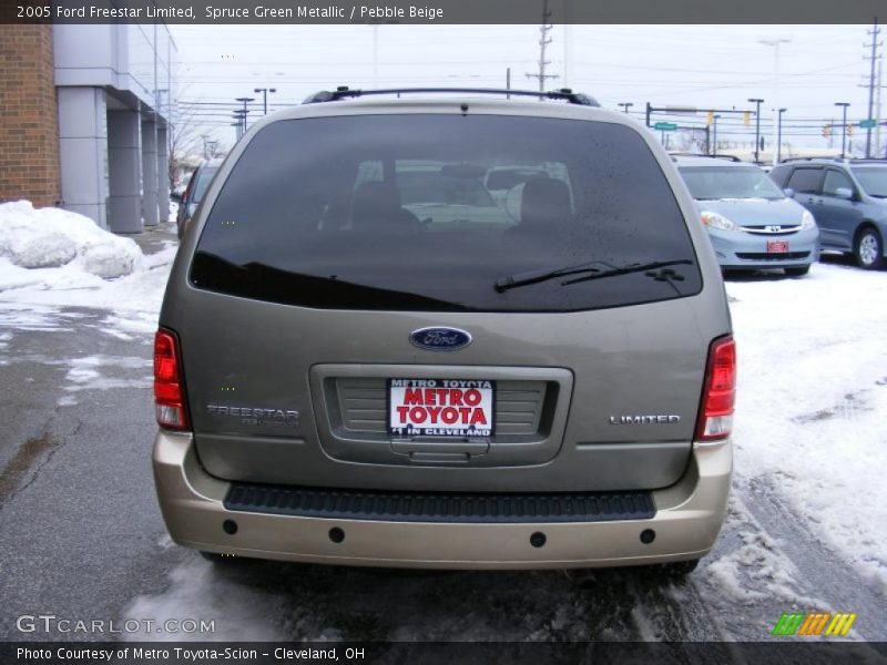 Spruce Green Metallic / Pebble Beige 2005 Ford Freestar Limited