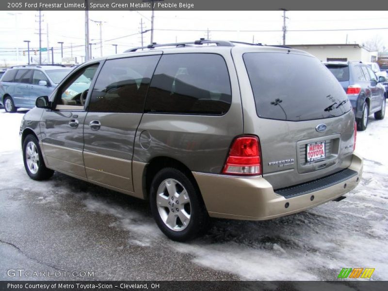 Spruce Green Metallic / Pebble Beige 2005 Ford Freestar Limited