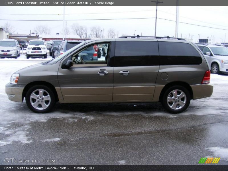 Spruce Green Metallic / Pebble Beige 2005 Ford Freestar Limited