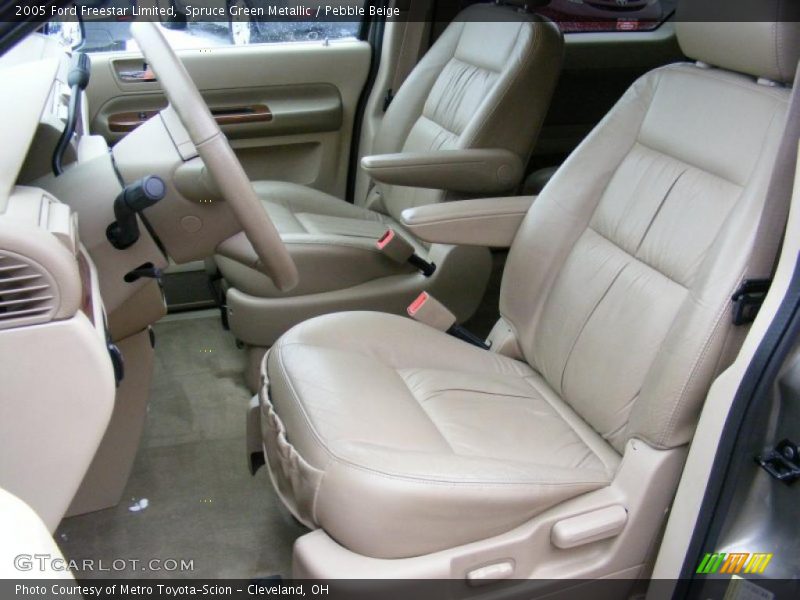 Spruce Green Metallic / Pebble Beige 2005 Ford Freestar Limited