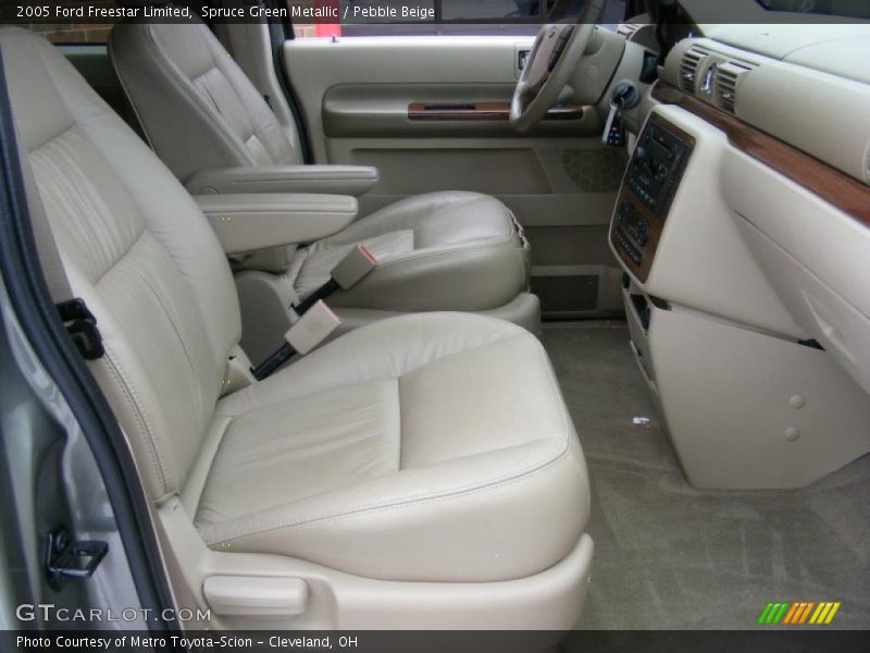 Spruce Green Metallic / Pebble Beige 2005 Ford Freestar Limited