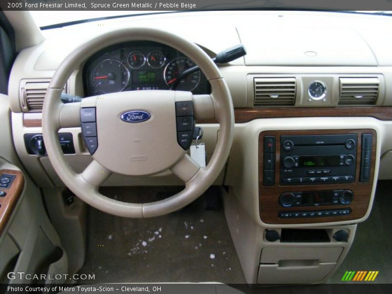Spruce Green Metallic / Pebble Beige 2005 Ford Freestar Limited