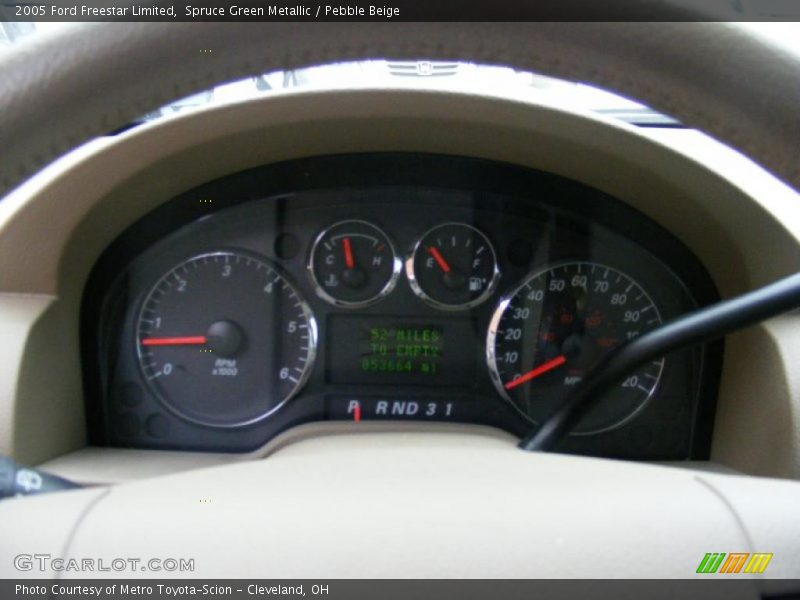 Spruce Green Metallic / Pebble Beige 2005 Ford Freestar Limited