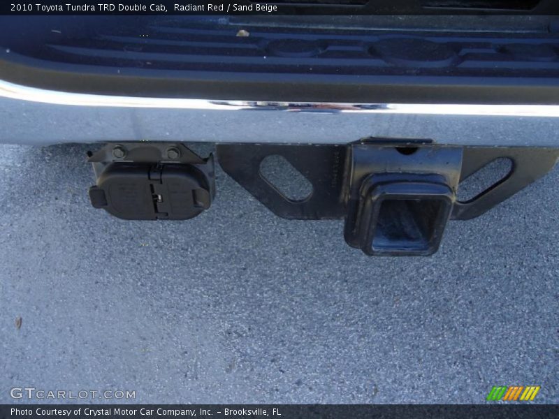 Radiant Red / Sand Beige 2010 Toyota Tundra TRD Double Cab