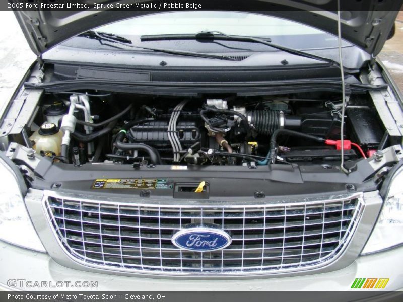 Spruce Green Metallic / Pebble Beige 2005 Ford Freestar Limited
