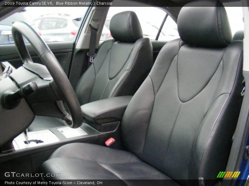Blue Ribbon Metallic / Charcoal 2009 Toyota Camry SE V6
