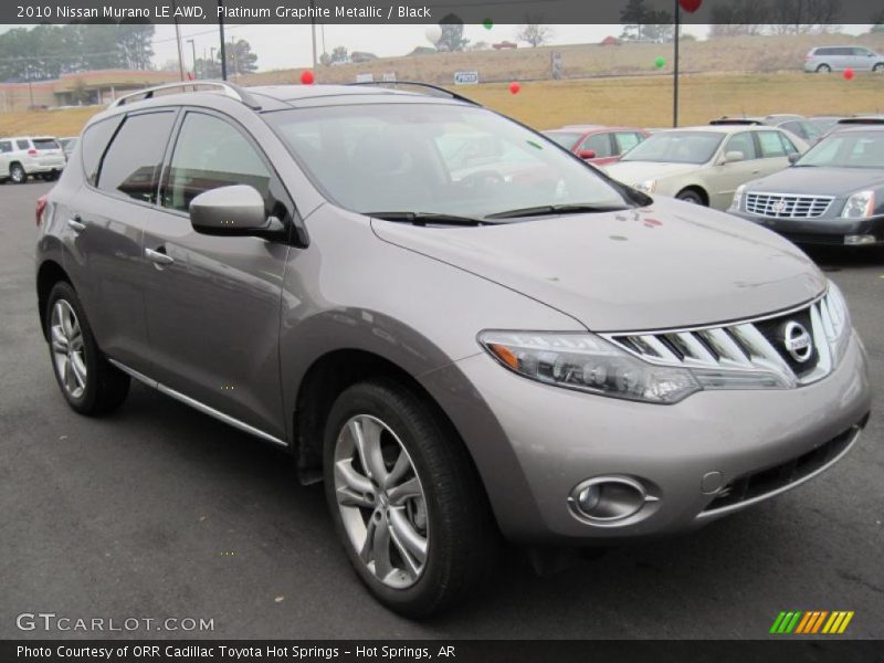 Platinum Graphite Metallic / Black 2010 Nissan Murano LE AWD