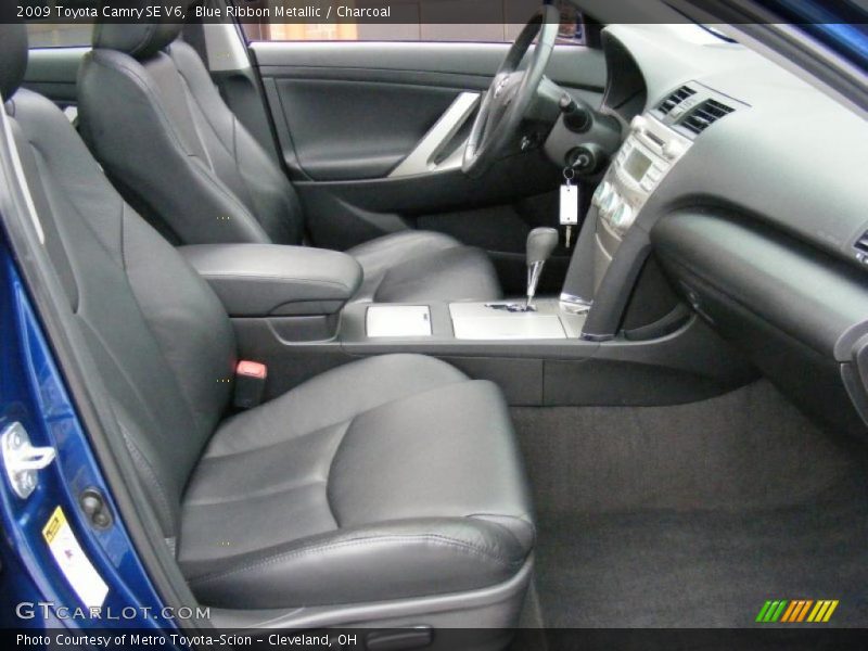 Blue Ribbon Metallic / Charcoal 2009 Toyota Camry SE V6