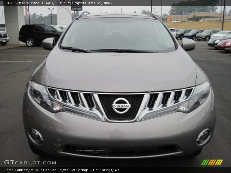 Platinum Graphite Metallic / Black 2010 Nissan Murano LE AWD