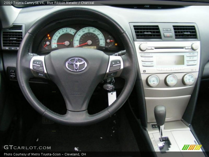 Blue Ribbon Metallic / Charcoal 2009 Toyota Camry SE V6