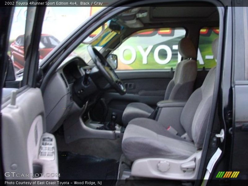 Black / Gray 2002 Toyota 4Runner Sport Edition 4x4