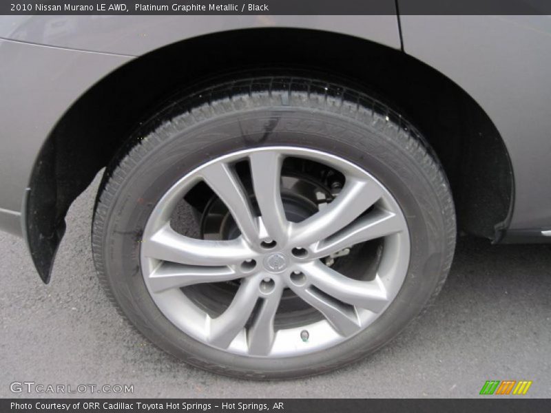 Platinum Graphite Metallic / Black 2010 Nissan Murano LE AWD