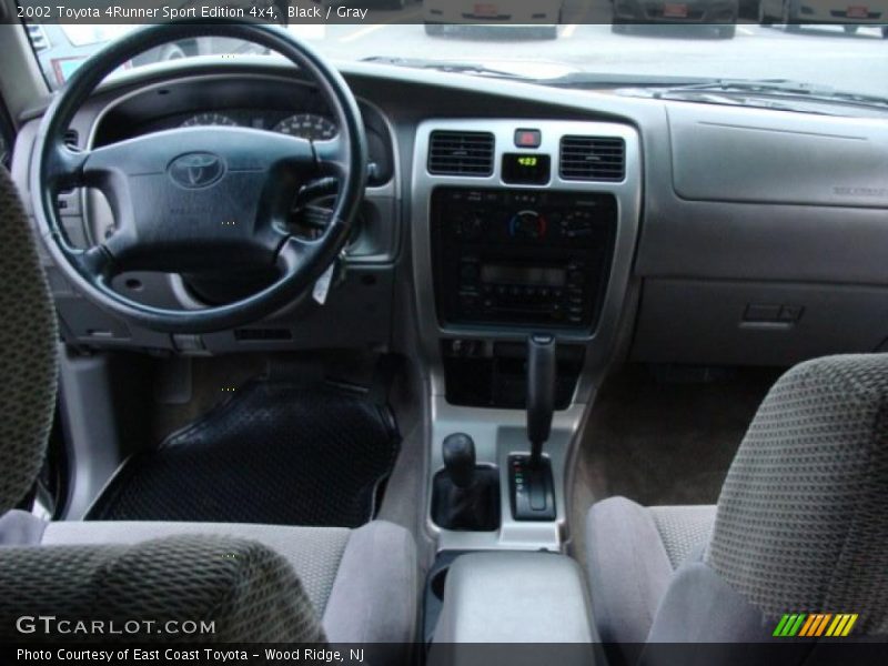 Black / Gray 2002 Toyota 4Runner Sport Edition 4x4