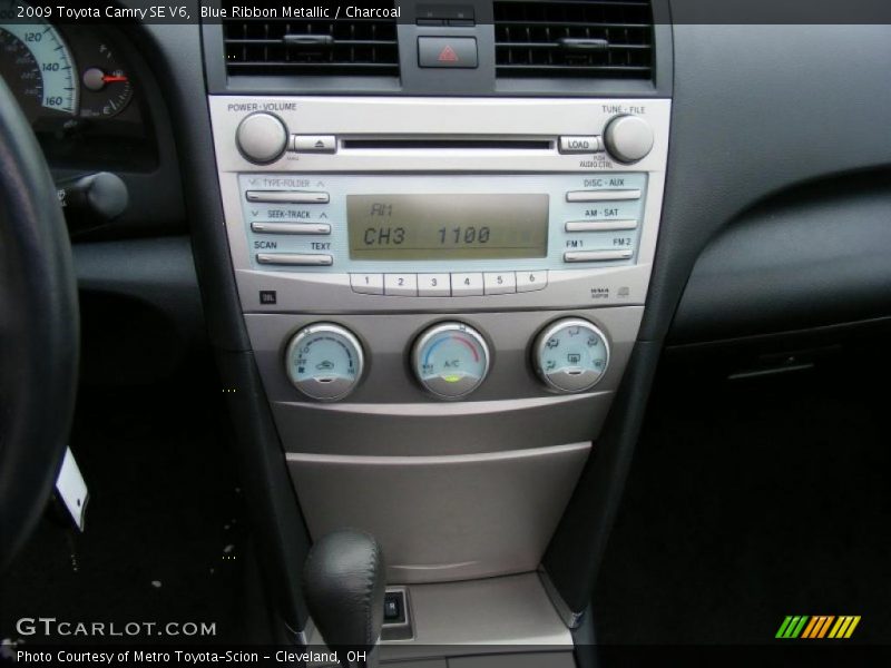 Blue Ribbon Metallic / Charcoal 2009 Toyota Camry SE V6