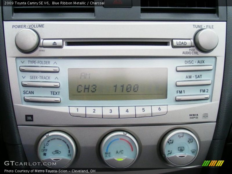 Blue Ribbon Metallic / Charcoal 2009 Toyota Camry SE V6