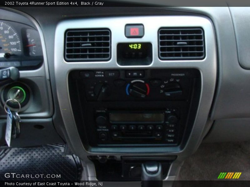 Black / Gray 2002 Toyota 4Runner Sport Edition 4x4