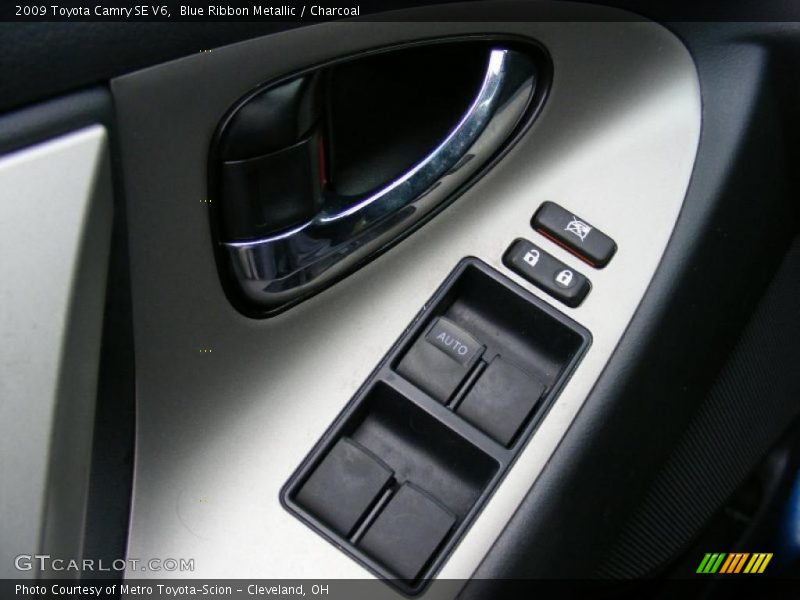 Blue Ribbon Metallic / Charcoal 2009 Toyota Camry SE V6