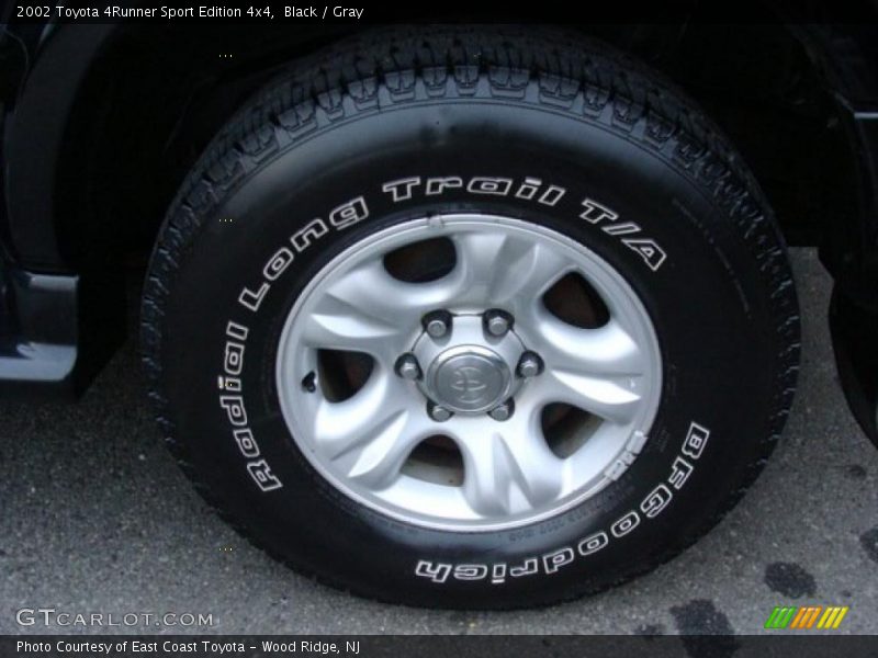 Black / Gray 2002 Toyota 4Runner Sport Edition 4x4