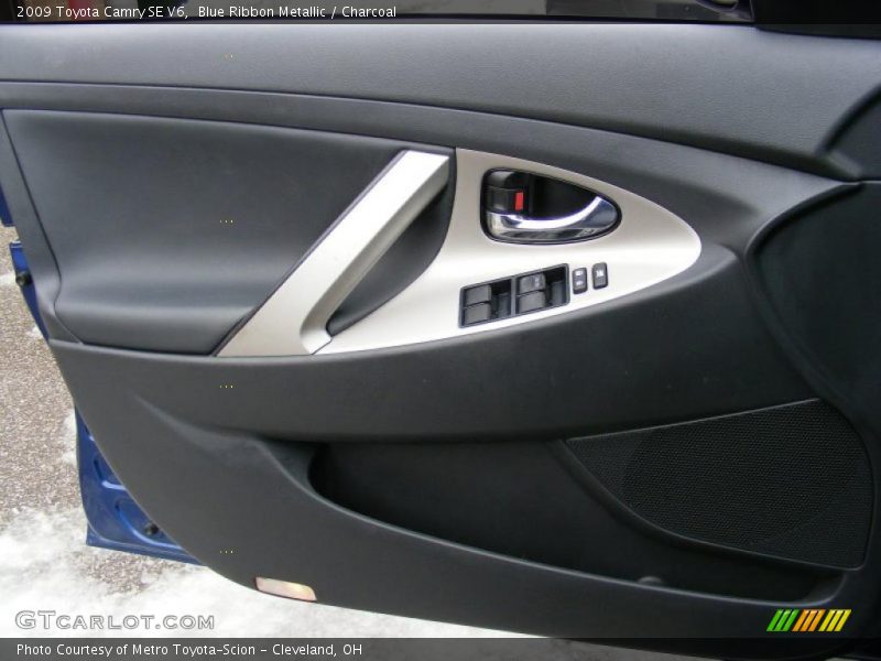 Blue Ribbon Metallic / Charcoal 2009 Toyota Camry SE V6