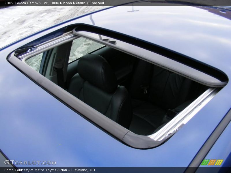 Blue Ribbon Metallic / Charcoal 2009 Toyota Camry SE V6