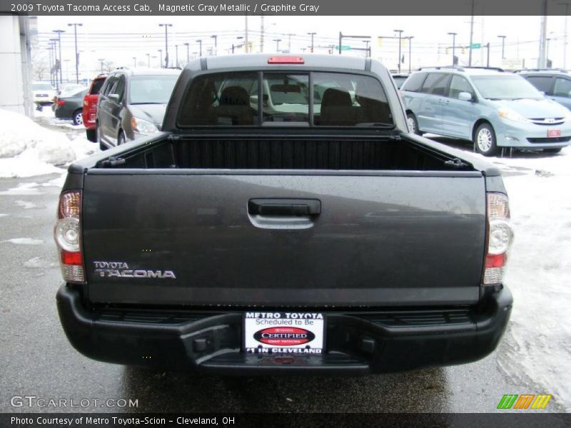 Magnetic Gray Metallic / Graphite Gray 2009 Toyota Tacoma Access Cab