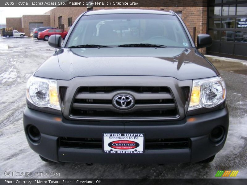 Magnetic Gray Metallic / Graphite Gray 2009 Toyota Tacoma Access Cab