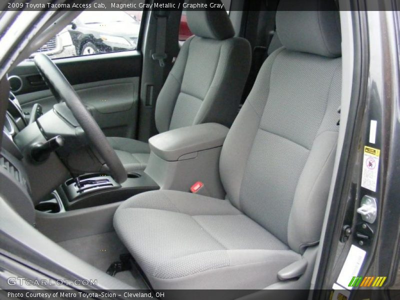 Magnetic Gray Metallic / Graphite Gray 2009 Toyota Tacoma Access Cab