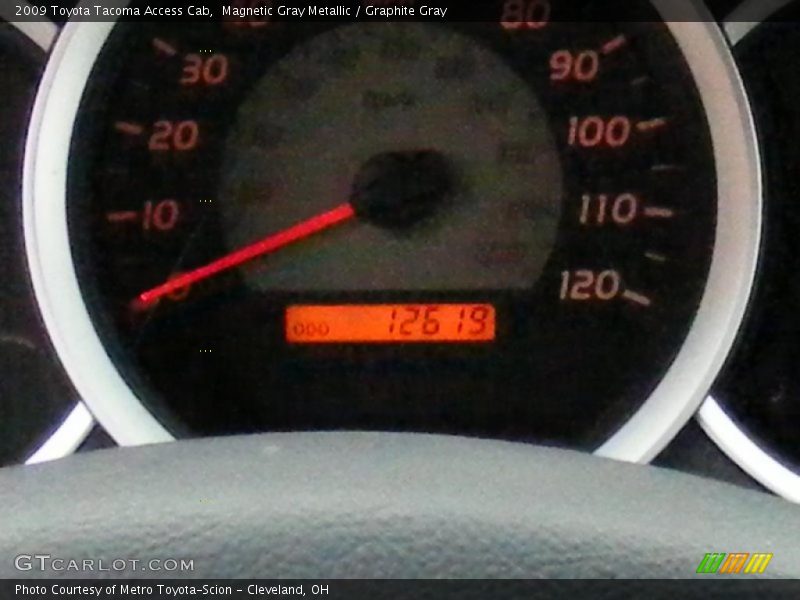 Magnetic Gray Metallic / Graphite Gray 2009 Toyota Tacoma Access Cab