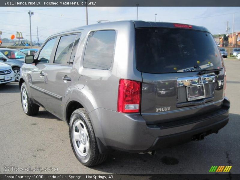 Polished Metal Metallic / Gray 2011 Honda Pilot LX