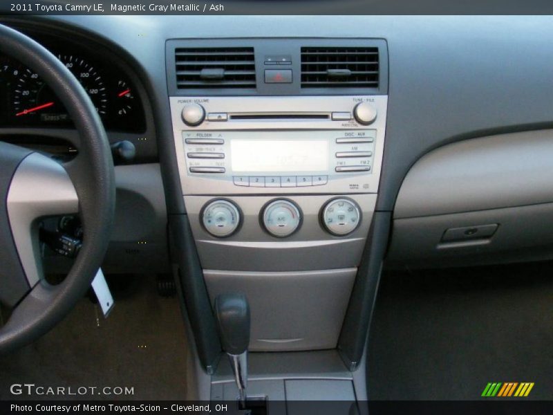Magnetic Gray Metallic / Ash 2011 Toyota Camry LE