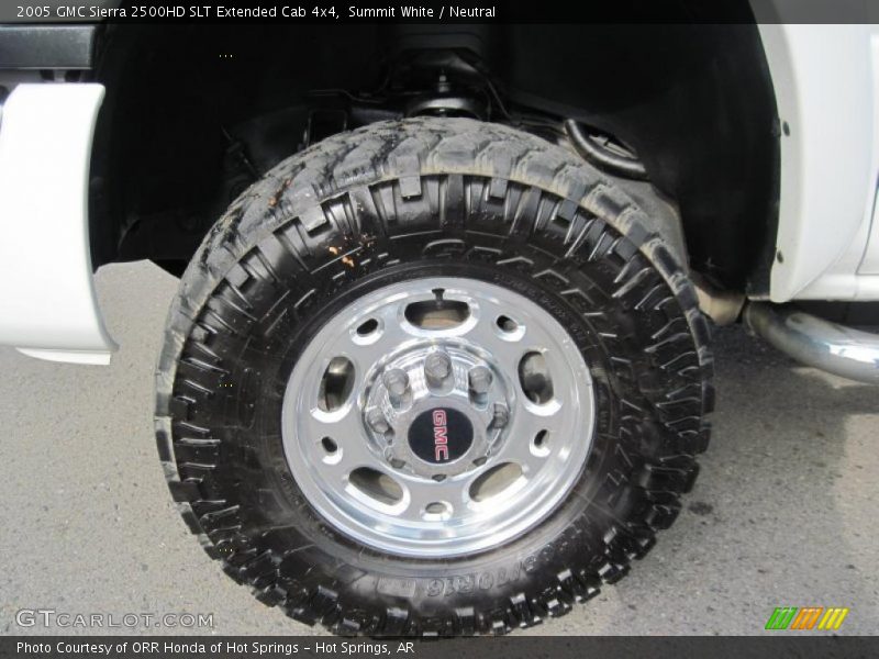 Summit White / Neutral 2005 GMC Sierra 2500HD SLT Extended Cab 4x4