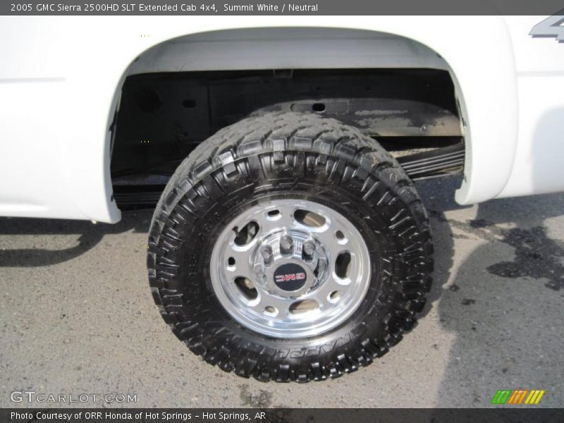 Summit White / Neutral 2005 GMC Sierra 2500HD SLT Extended Cab 4x4
